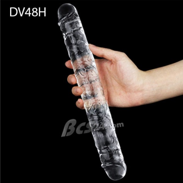 Cu Giả 2 Đầu Lovetoy Flawless Clear – Món Đồ Chơi Tình Dục Đa Năng - (DV48H)