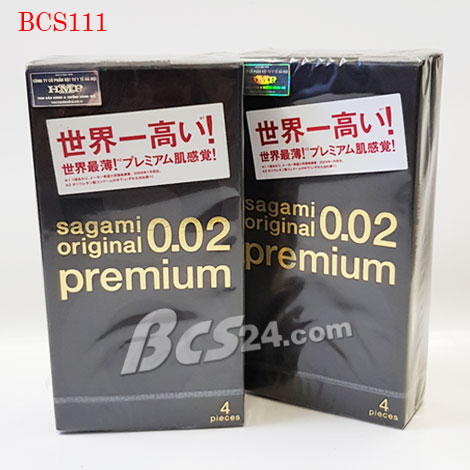 Bao cao su Sagami Original 0.02 Premium