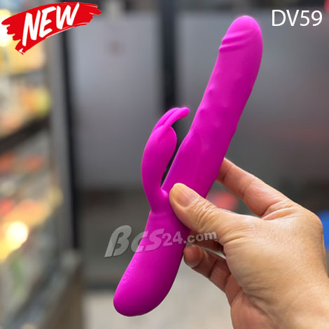 Dương vật giả đa năng rung cuộn bi Prettylove Byron