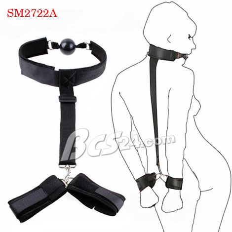 Còng tay và khóa hàm - Đồ chơi bạo dục - (SM2722A)