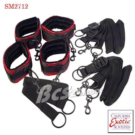 Bộ đồ chơi tình dục bạo dâm cao cấp Bed Restraints - Exotic Mỹ - (SM2712)