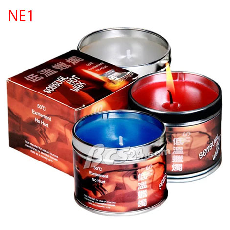 Wax Play - Nến tình dục BDSM nhiệt độ thấp có hộp sắt bảo vệ