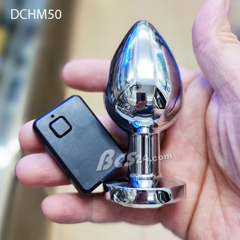 1. Plug Inox cắm hậu môn có rung đa tần, điều khiển từ xa - (DCHM50)