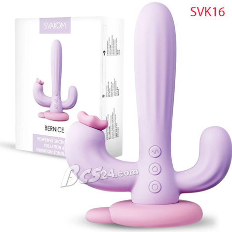 Svakom Bernice Máy rung vùng kín 3 đầu kích thích 3 điểm cùng 1 lúc