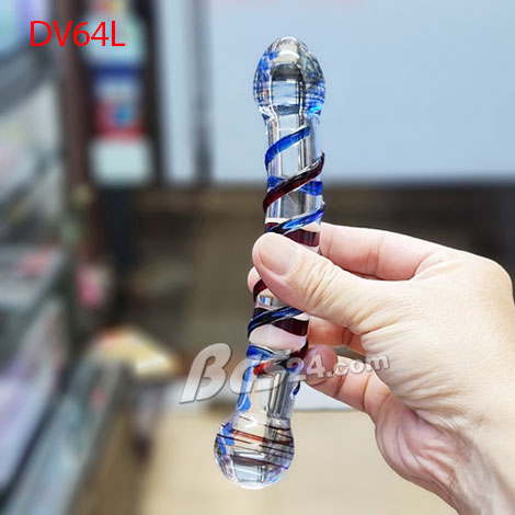 1.Chim giả thủy tinh pha lê 2 đầu (DV64L)