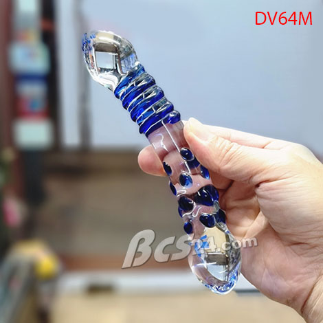 1.Cu giả thủy tinh pha lê 2 đầu (DV64M)