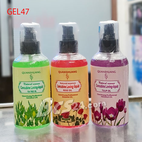 Dầu mát xa body 18+ thư giãn với hương hoa tự nhiên quyến rũ - (GEL47)