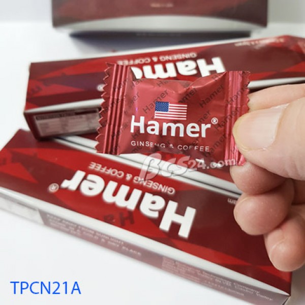 Kẹo sâm Hamer Mỹ - Kẹo đổi gió tăng cường sinh lý nam tự nhiên - (TPCN21A)