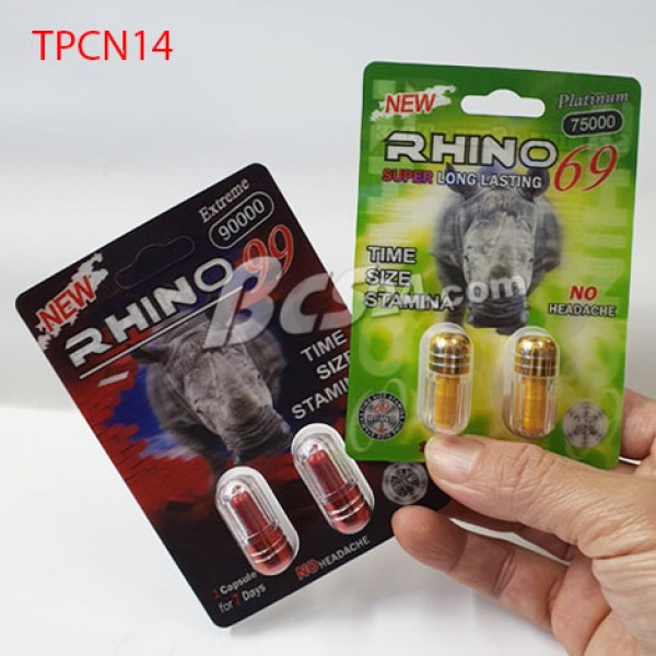 Thuốc cường dương thảo dược Rhino đến từ Mỹ - Bí quyết cho đàn ông mạnh mẽ - (TPCN14)