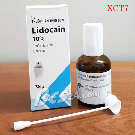 Thuốc xịt trị xuất tinh sớm Lidocain 10% - (XCT7)