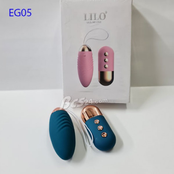 Trứng rung LiLo không dây điều khiển từ xa có sưởi ấm - (EG05)